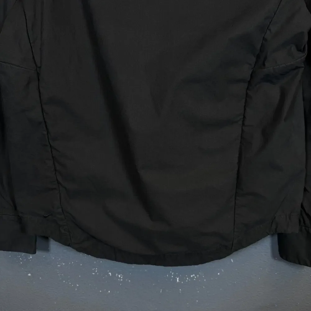 Nike esc S men’s black long sleeve button up cargo oversized shirt outdoor